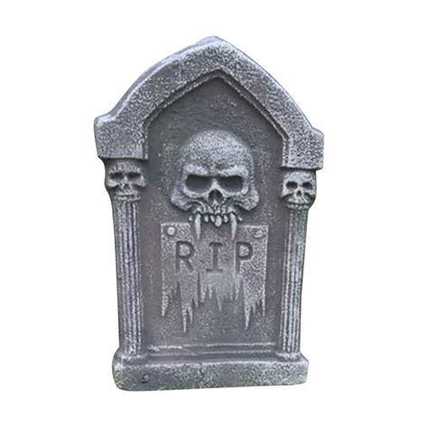 Halloween Tombstone Skeleton Tombstone Haunted House Stone Grisly Props Party Decor