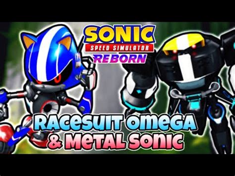 Racesuit Omega Metal Sonic Showcase Prototype Tornado Sonic Speed