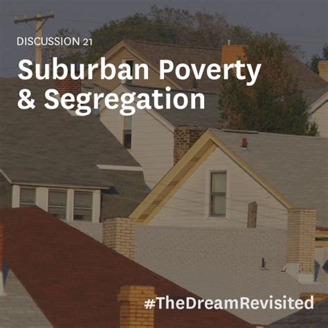 The Dream Revisited Suburban Poverty Segregation NYU Furman Center