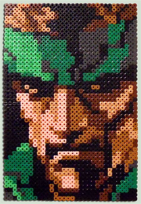 Solid Snake Tranceiver By Xinmyforehead On Deviantart Nerdy Perler