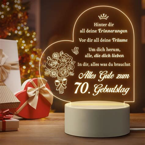 Pandasch Geschenke Zum 70 Geburtstag Frau Besondere