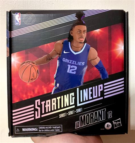 Hasbro Nba Starting Lineup Series 1 Ja Morant Hobbies And Toys Toys