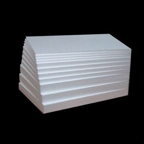 Rectangular White Thermocol Sheet For Packaging Thickness Mm At