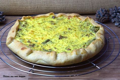 Torta Salata Con Broccoli E Salsiccia Chiara Ma Non Troppo