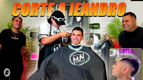 WESTCOL LE CORTA EL PELO A LEANDRO LA SAPAAA EN DIRECTO PART1 YouTube