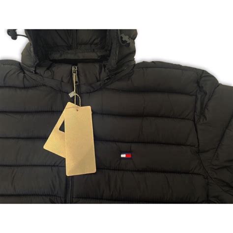 Jaqueta Casaco Puffer Bobojaco Preta Tommy Hilfiger Shopee Brasil