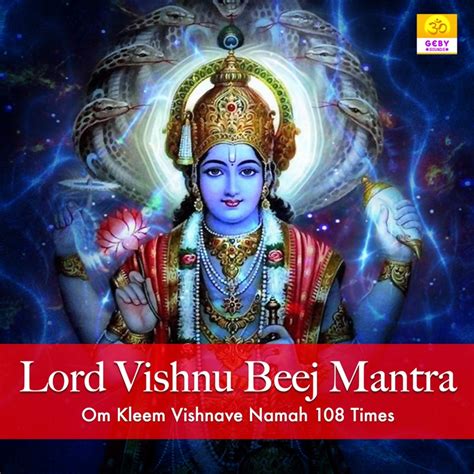 Lord Vishnu Beej Mantra Om Kleem Vishnave Namah Times Jatin