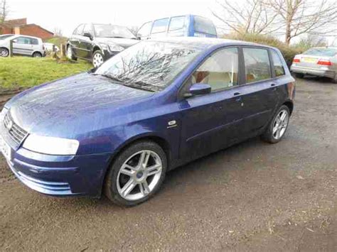 Fiat Stilo Abarth Prestigio Blue One Of Only Four Registered K