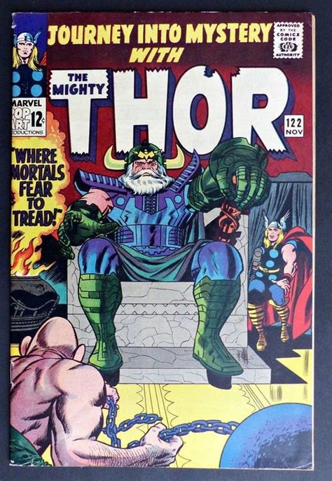 JOURNEY INTO MYSTERY 122 THOR ART BY JACK KIRBY MARVEL 1965 Kaufen