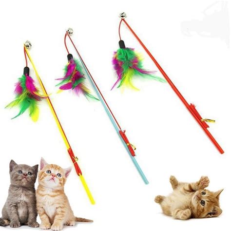 Varinha De Brinquedo Para Gatos Penas Shopee Brasil