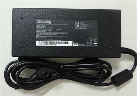 Genuine Chicony 19V 6 32A 120W 7 4mm Pin For MSI A11 120P1A A120A025L