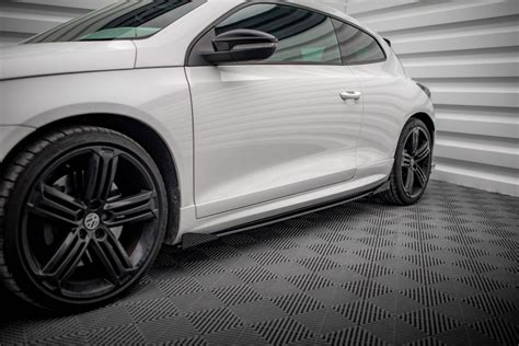 Street Pro Side Skirts Diffusers Flaps Volkswagen Scirocco R Mk