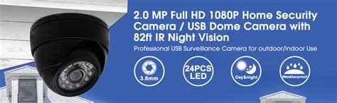 SVPRO Outdoor USB Camera 1080P Full HD Waterproof Night Vision Camera