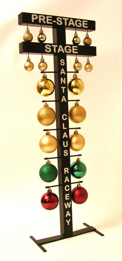 Drag Racing Startline Christmas Tree Santa Claus Raceway Etsy