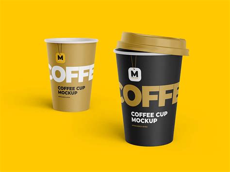 Free Tea and Coffee Cup Mockup (PSD)