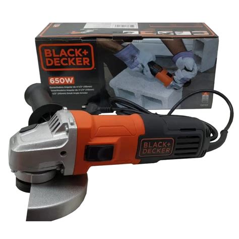 Esmerilhadeira Angular 4 1 2 650 Watts G650 BLACK DECKER Black