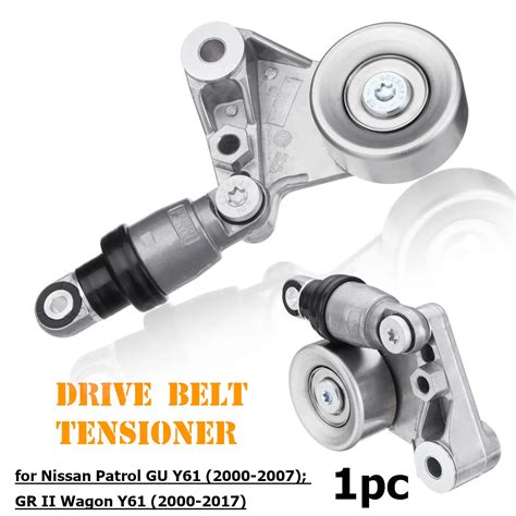 L Drive Belt Tensioner Car Belt Tensioner For Nissan Patrol Gu Y