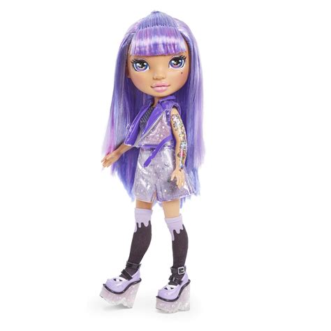 Rainbow Surprise Rainbow High 14 Inch Doll Amethyst Rae Doll With Diy Slime Fashion Complete