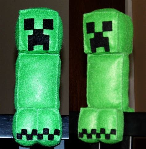 10 Inch Minecraft Creeper Plush Toy by RedVelvetsCrafts on Etsy