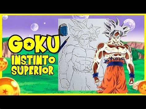 COMO DESENHAR O GOKU INSTINTO SUPERIOR DRAGON BALL SUPER PASSO A