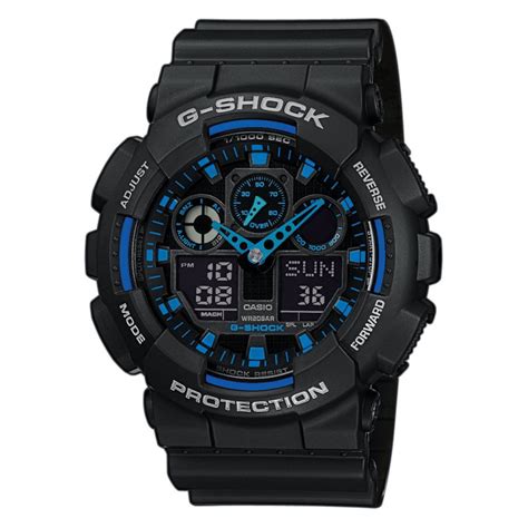 Montre G Shock Homme Bracelet R Sine Noir Ga A Er Aelys