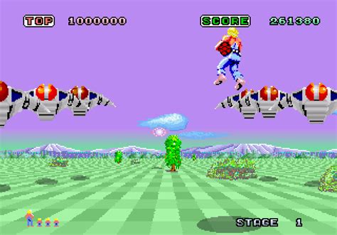 Space Harrier Arcade 04 | The King of Grabs