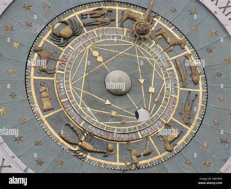 Clock Time Astrology Zodiac Clock Tower Time Measurement