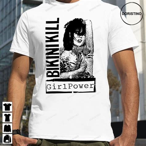 Black Art Girl Power Bikini Kill Doristino Limited Edition T Shirts