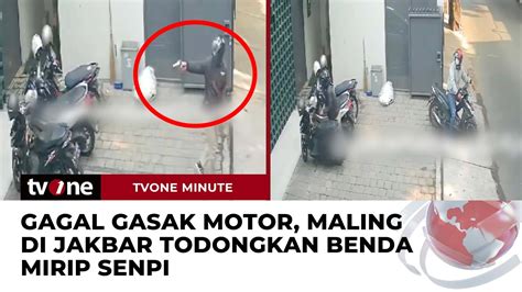 Maling Motor Todongkan Benda Mirip Senpi Ke Warga Usai Kepergok Saat