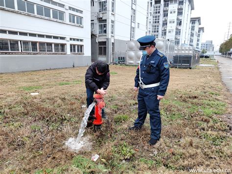 保卫处开展室外消防器材检查工作