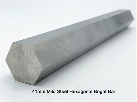 Mm Mild Steel Hexagonal Bright Bar For Construction At Rs Kg In