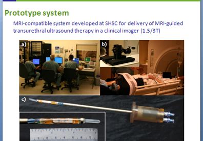 Sunnybrook Plans Added Clinical Trials Of Its MR Guided Transurethral