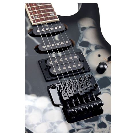 Rocktile Guitarra El Ctrica Jk F Bsk Pro Skull