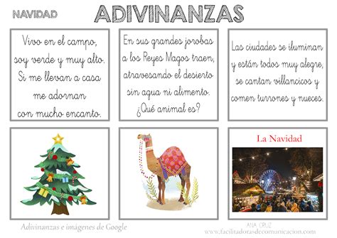 ADIVINANZAS DE LA NAVIDAD