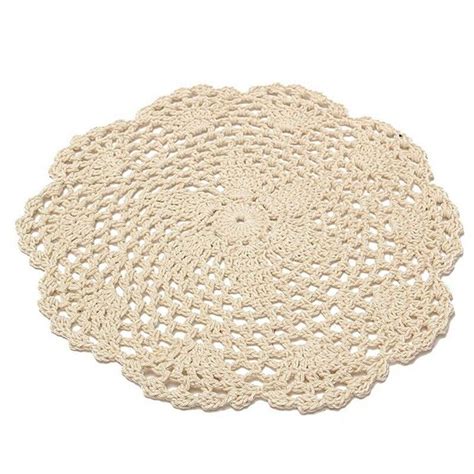 X Pi Ces S Ries Vintage Coton Mat Ronde Main Crochet Dentelle