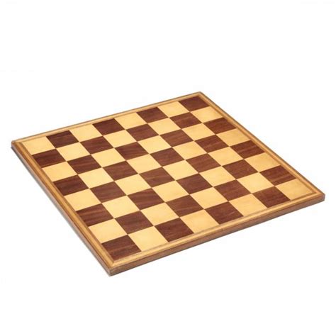 Large Mahogany and Lightwood Chess Board (Lot 3196 - Important Single ...