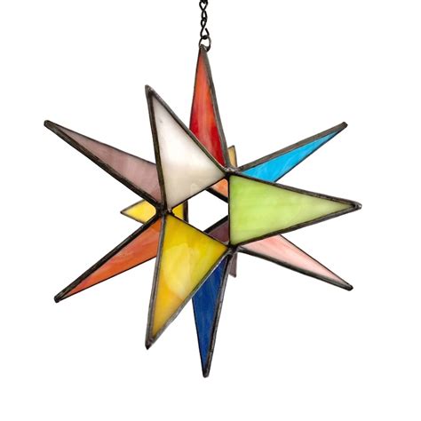 Stained Glass Star Etsy