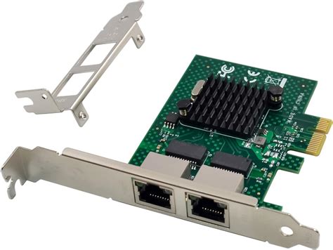 Adaptateur Serveur Gigabit Ethernet PCIe à Deux Ports avec chipset