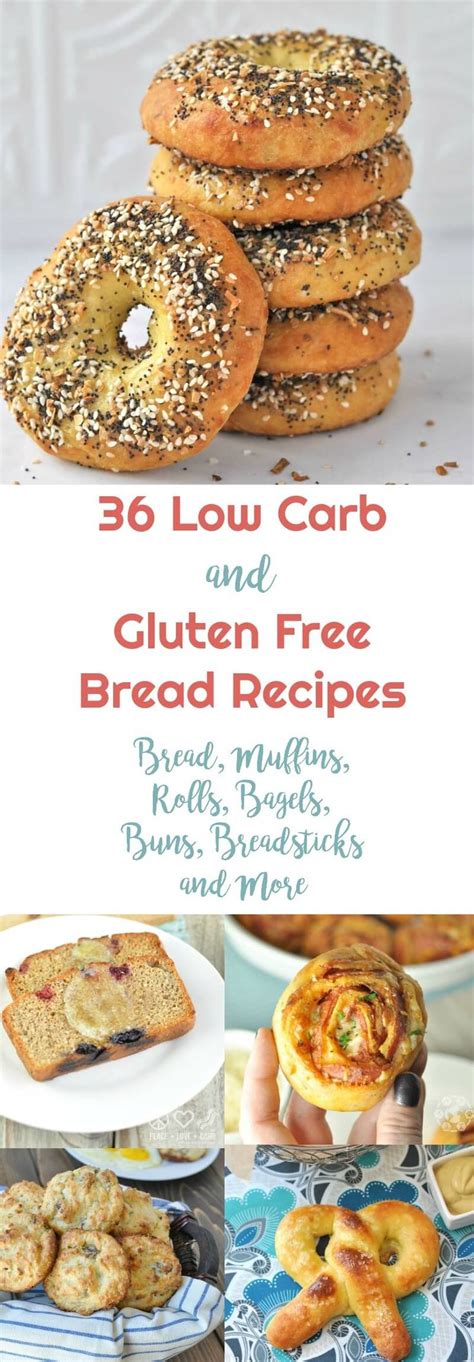 36 Low Carb Gluten Free Bread Recipes | Peace Love and Low Carb | Best ...