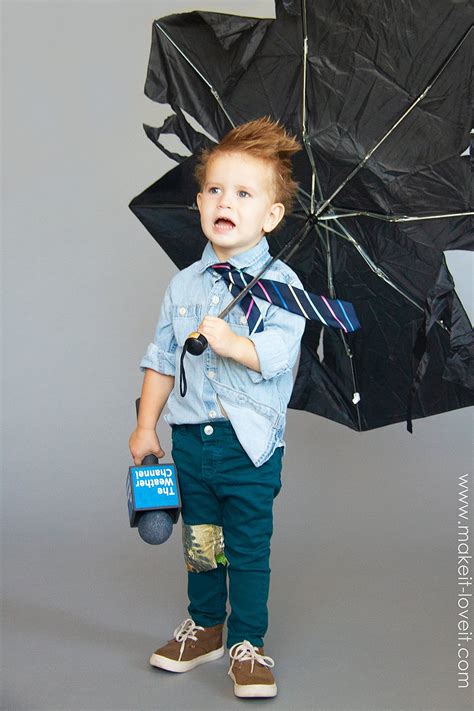 Make a NO-SEW Weatherman Costume | Make It & Love It