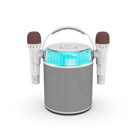 Portable Karaoke Party Bluetooth Speakers With Mic With Light For Home ...