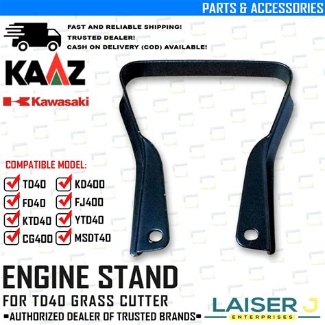 Kawasaki Grass Cutter Engine Stand For Td Stroke Spare Part