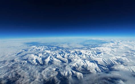 Earth Mountains Range From Top, HD Nature, 4k Wallpapers, Images ...