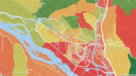 Longview, WA Violent Crime Rates and Maps | CrimeGrade.org