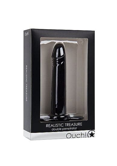 Realistic Treasure Black Cockring Met Dildo Bestel Online Bij Erotic