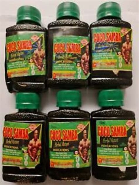 Coco Samba Herbal Drink 6 Bottles Etsy