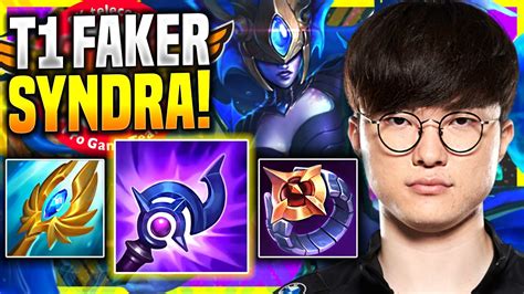 Faker Is Ready For Syndra With New Items T Faker Plays Syndra Mid