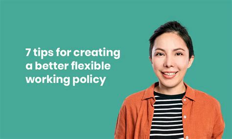 7 Tips For Creating A Better Flexible Working Policy Testgorilla