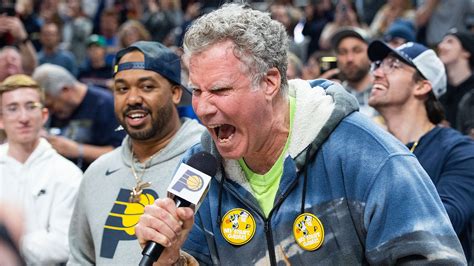 Will Ferrell Revs Up Crowd At Sixers Pacers Game