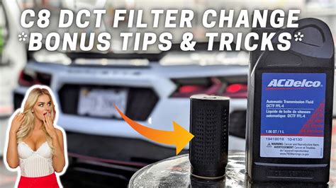 C Corvette Dct Filter Replacement Fluid Top Off Lessons Learned